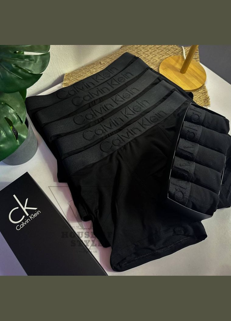Набір чорних чоловічих трусів Calvin Klein – 5 шт.