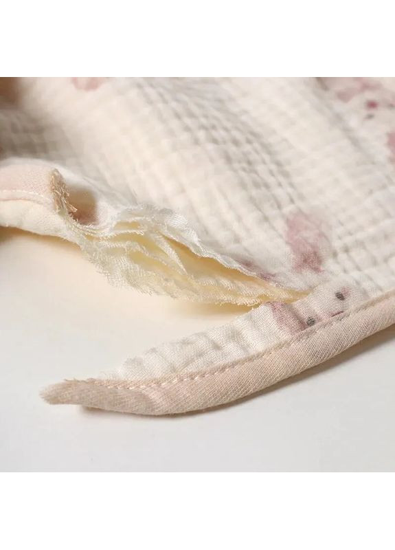 Комплект бавовняних нагрудників 2 шт., 23х33 см Rainbow/Grapefruit Bluelans (366027084)