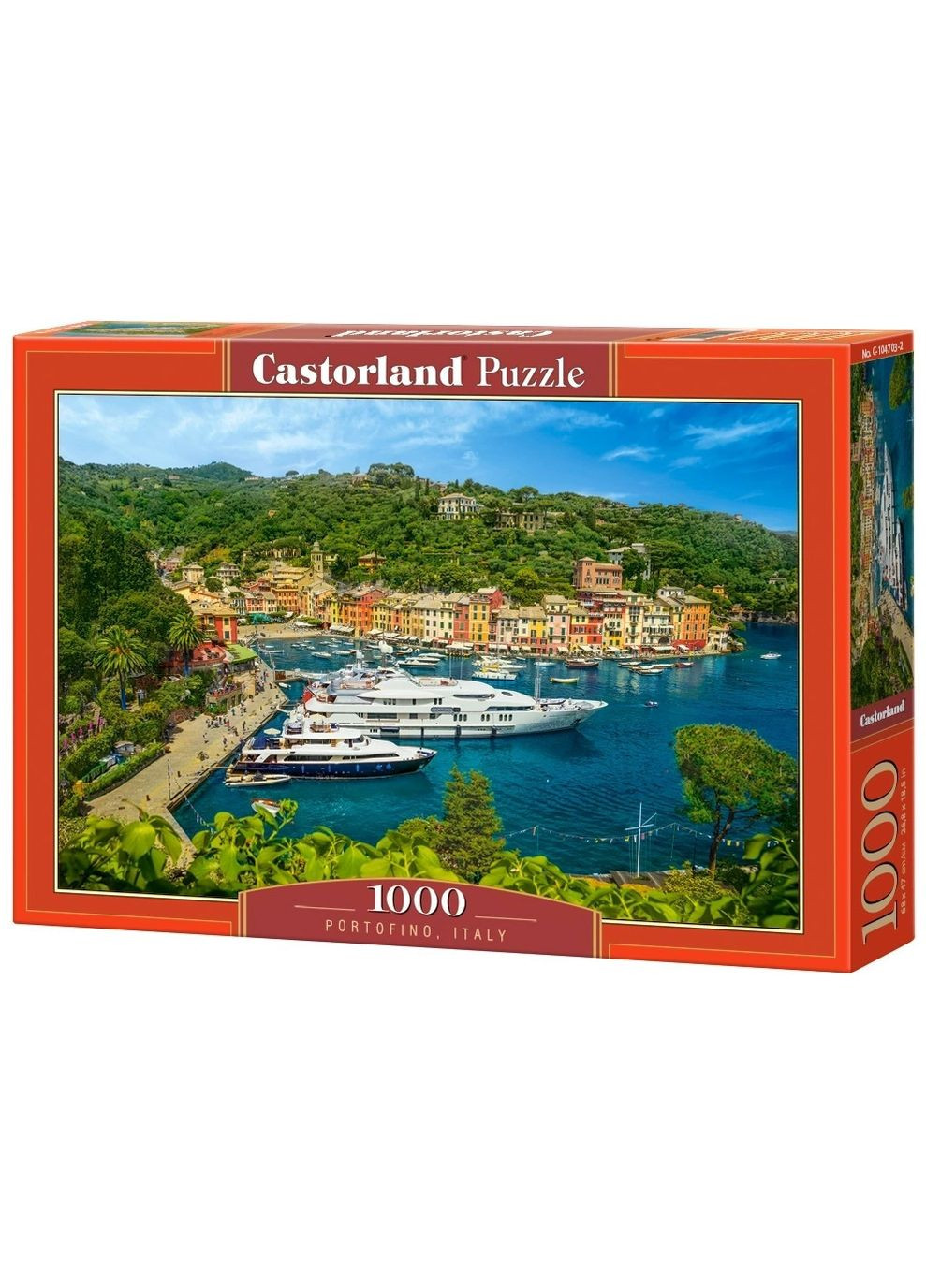 Пазл Портофіно Італія 1000 деталей Castorland (317353666)