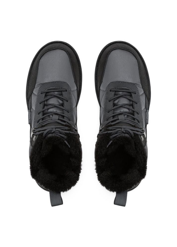 Серые дутики мужские elbrus серые Oldcom со шнурками