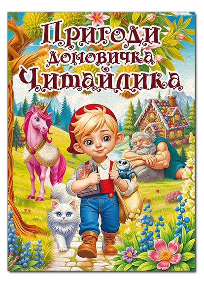 Книга Пригоди домовичка Читайлика ( ) Глорія (362537455)