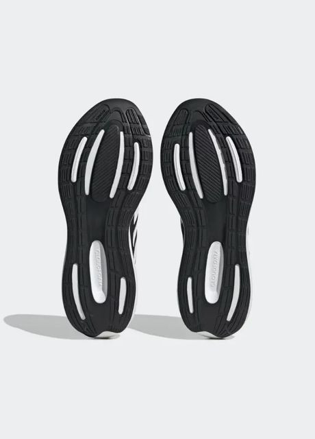 Черные всесезонные кроссовки runfalcon 3 core black cloud white core black adidas