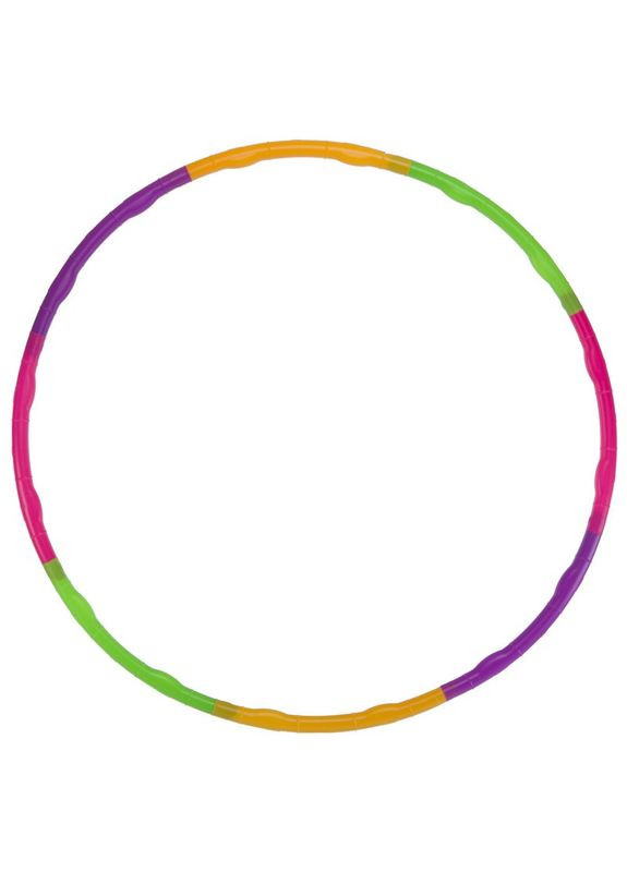 Обруч складной Хула Хуп Hula Hoop в цветной картонной коробке (пластик, 8 секций, d-81см) (FI-154167) SP-Sport (361434540)