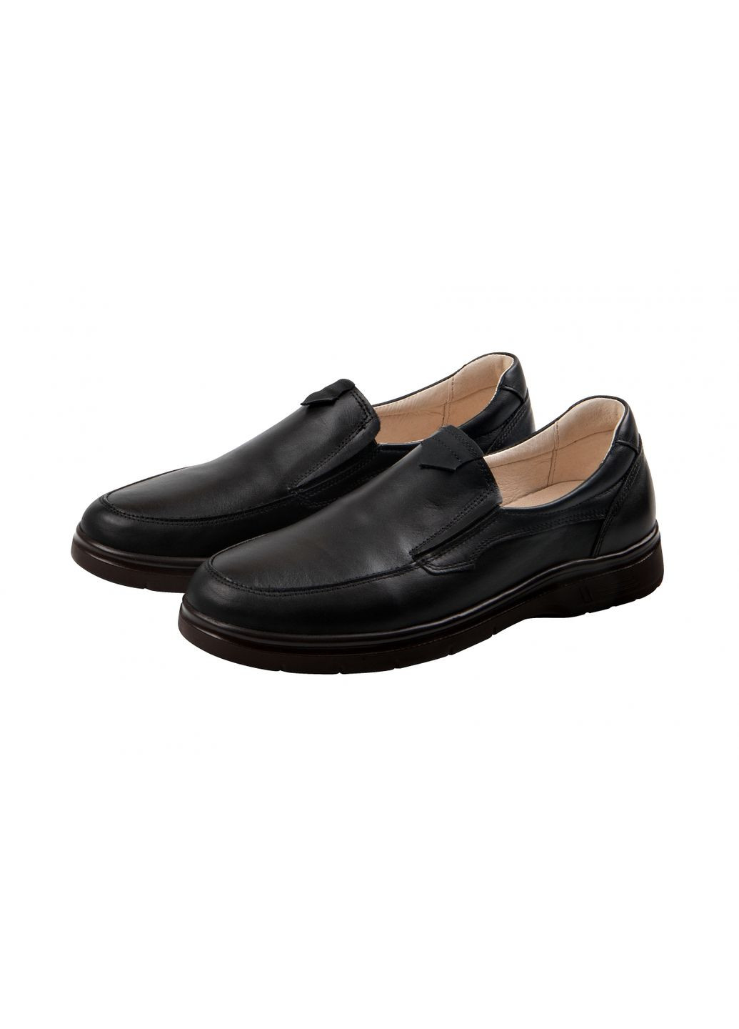 Черные туфли 3-529-001 Леомода