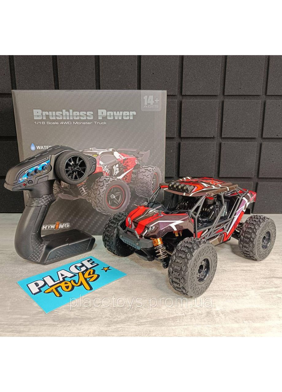 Джип на Радиоуправлении Скорость 52 км/час 1:18 | Багги на Пульте Управления ( Влагозащищенный на Аккумуляторе ) TK Group (365818894)
