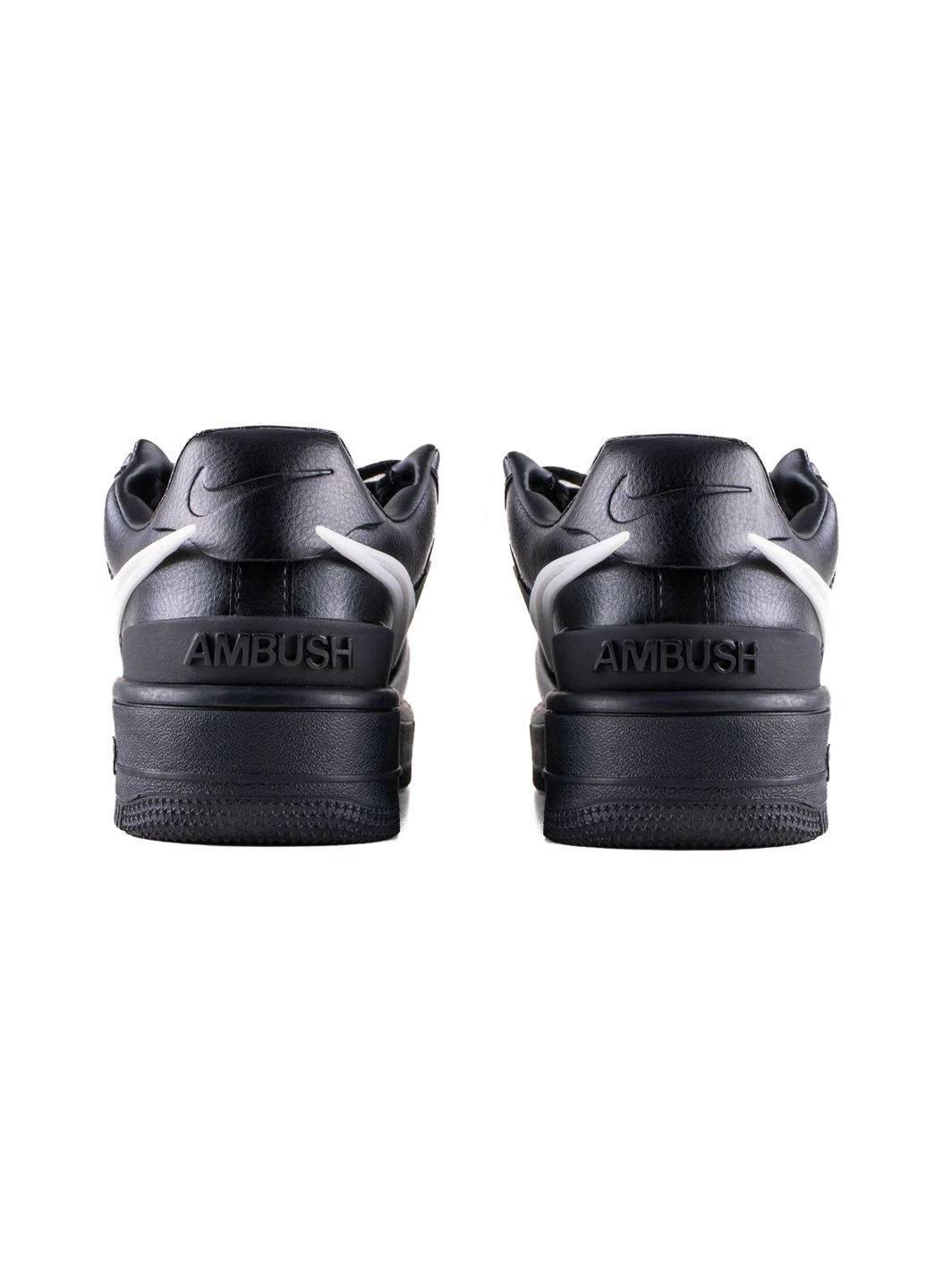 Черные демисезонные кроссовки мужские nike air force 1 low x ambush black найк аир форс 1 черные No Brand