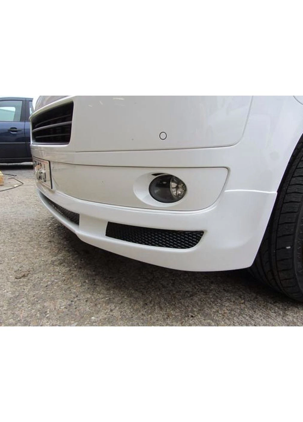 Накладка на передній бампер Sport 1 (під фарбування) для Volkswagen T5 2010-2015 рр Meliset (389782663)