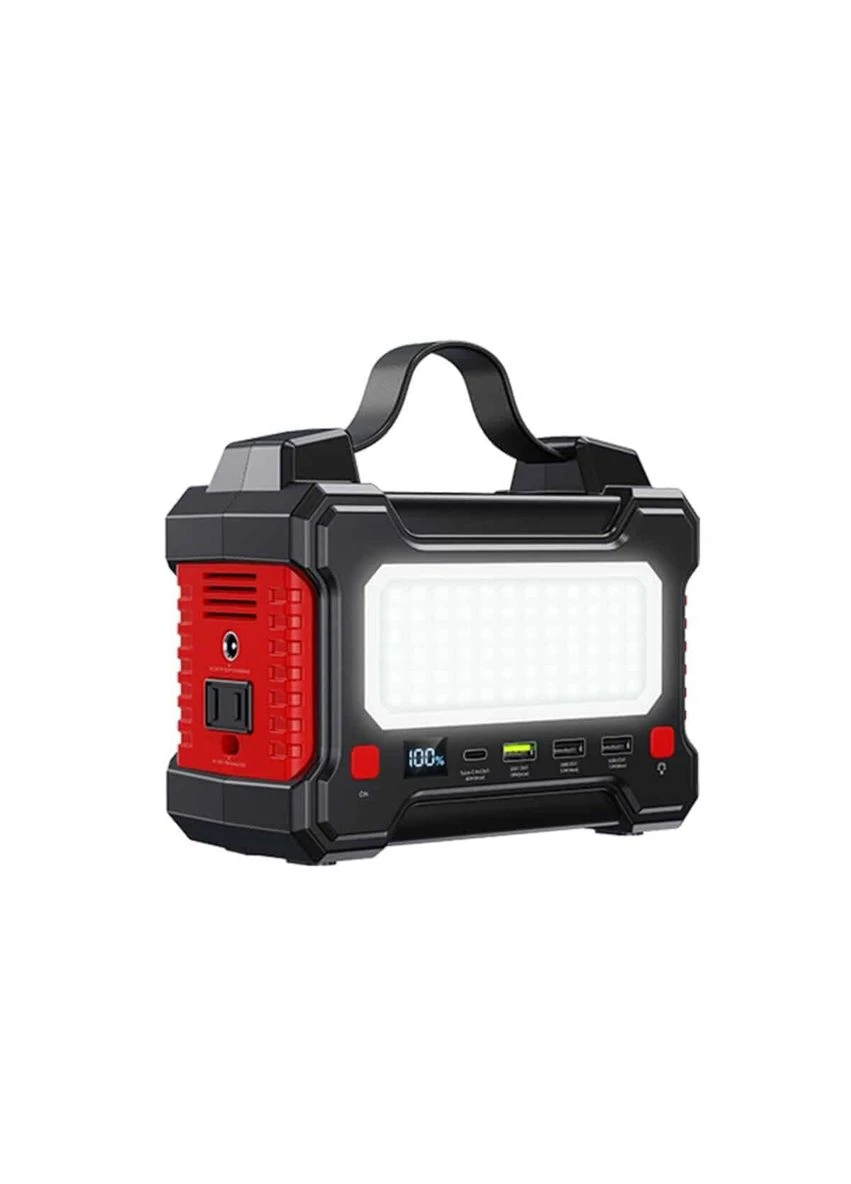 Портативна зарядна станція Tank Series Multifunctional Portable Power Station RPP-325 150W 36000mAh Black-Red Remax (300684910)