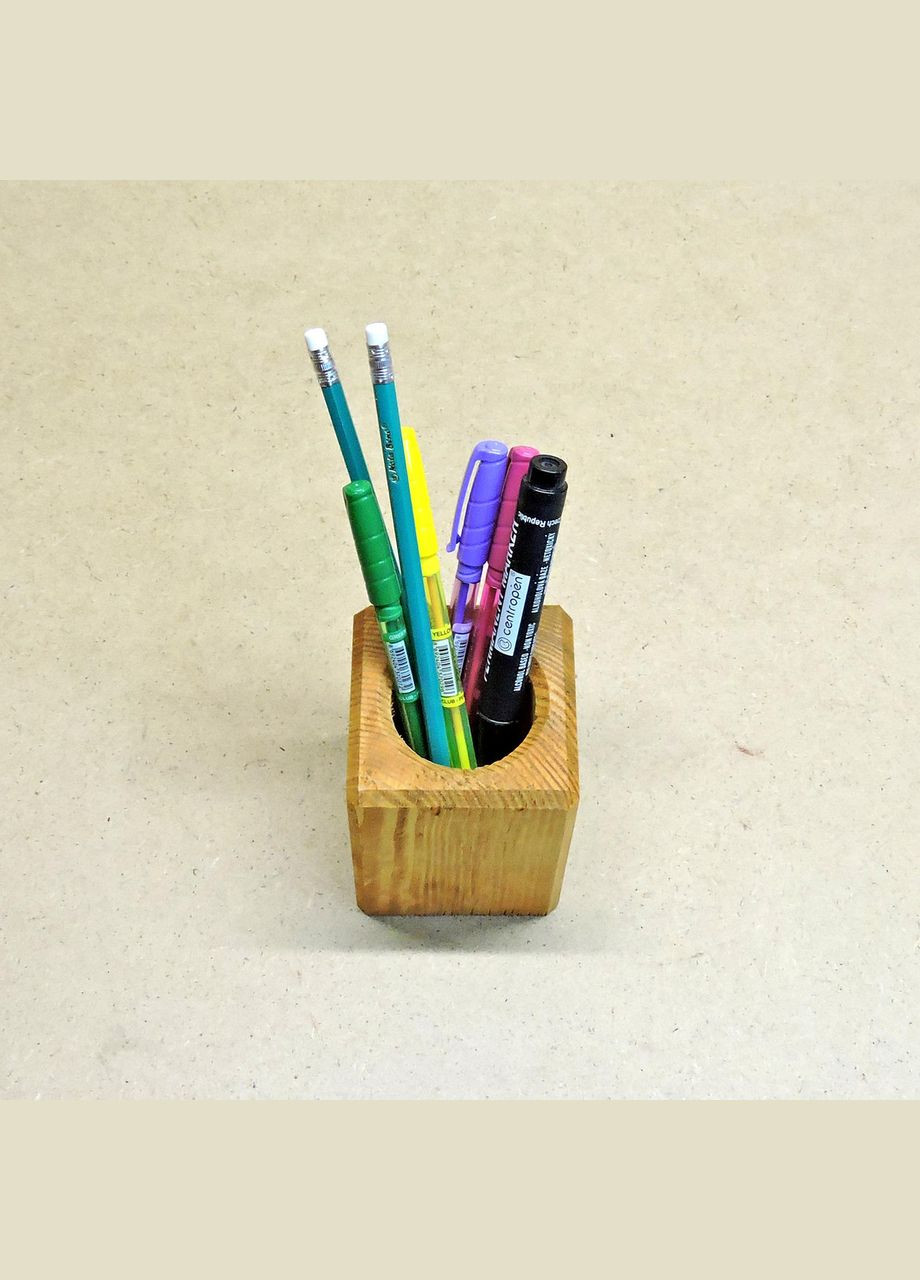 Настільний органайзер з дерева Стюарт сієна (КНЦ-000205) No Brand (328226649)