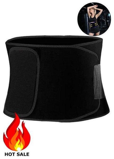 Бандаж поперековий BDA . Компресійний. M/65-75см. Чорно-Сірий. Фітнес пояс. Bd DF (308249722)