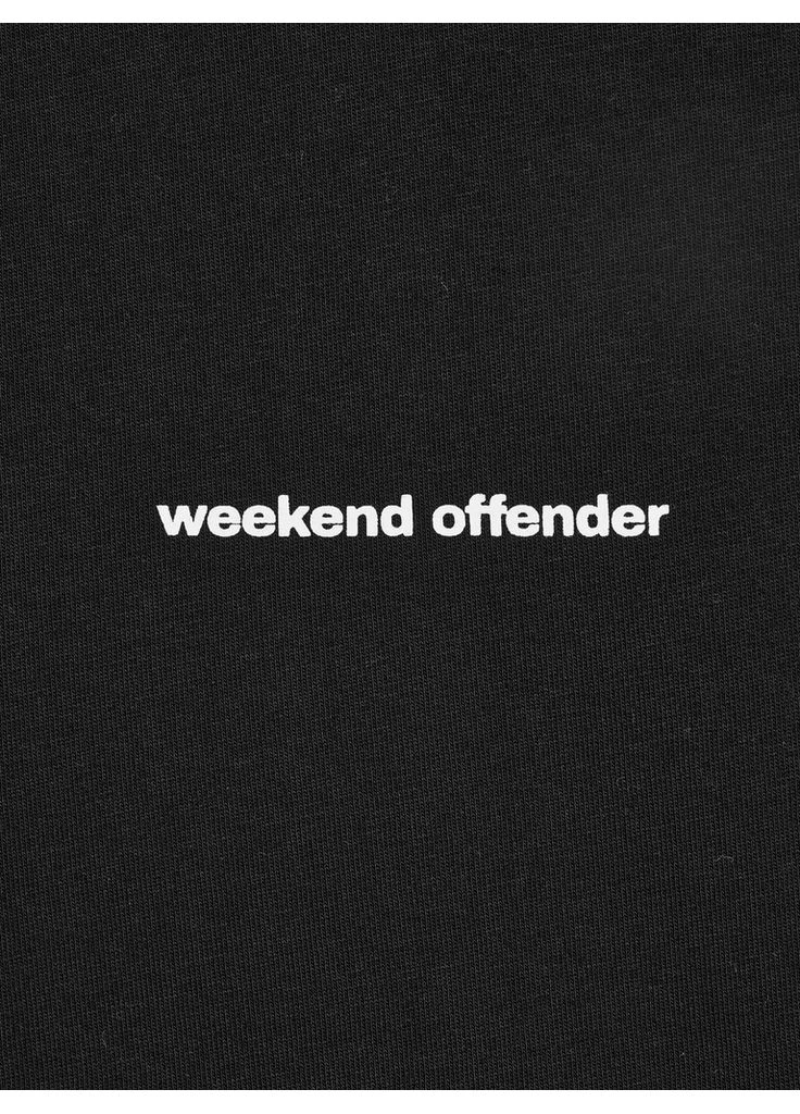 Чорна футболка levin graphic black pt3a04 Weekend Offender