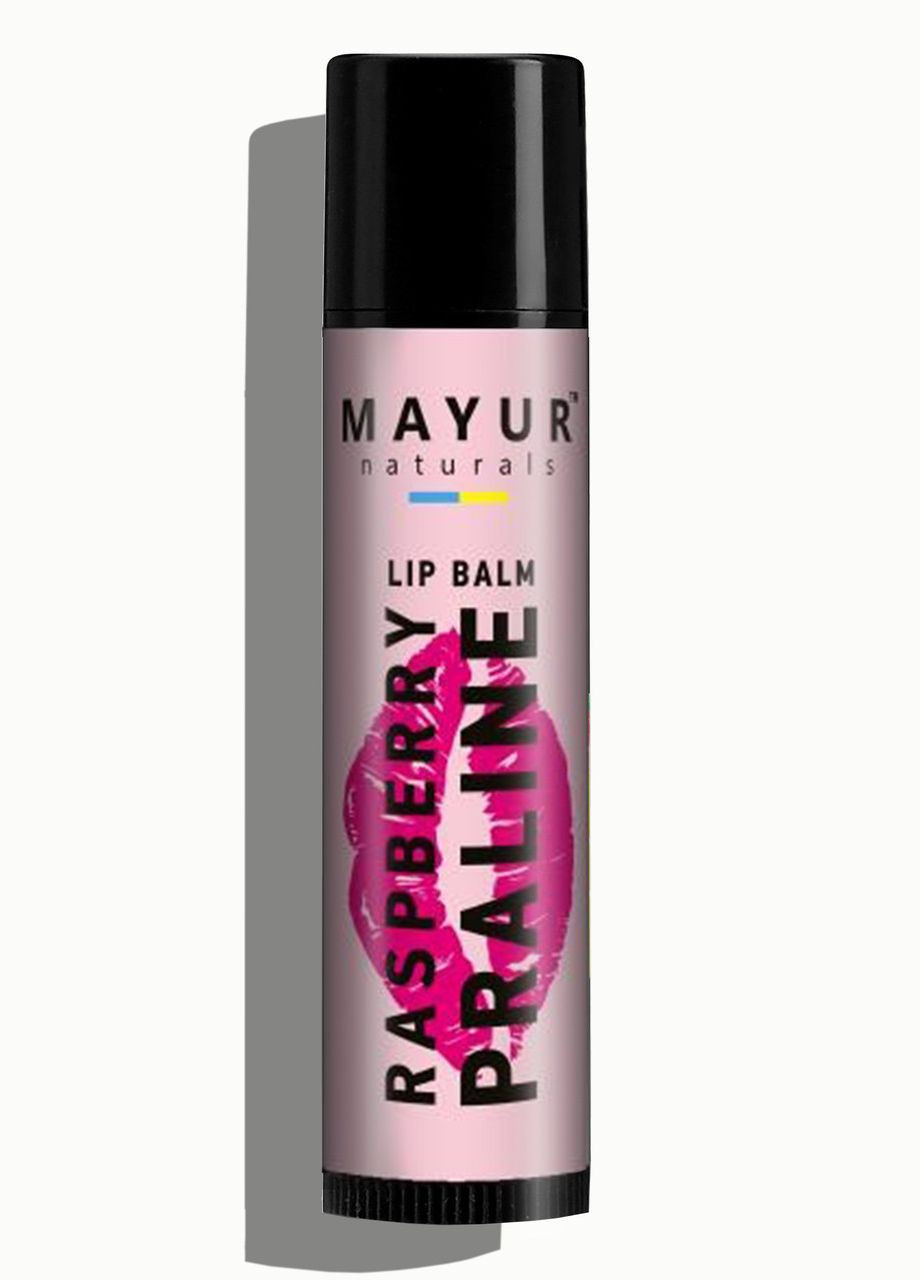Натуральний бальзам для губ "Малина" TM 5 г. Mayur (358935725)