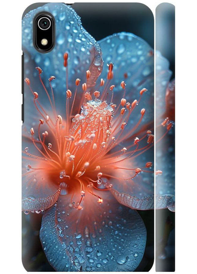 3D пластиковый матовый чехол 'Роса на цветке' для Endorphone Xiaomi Redmi 7A (285109726)