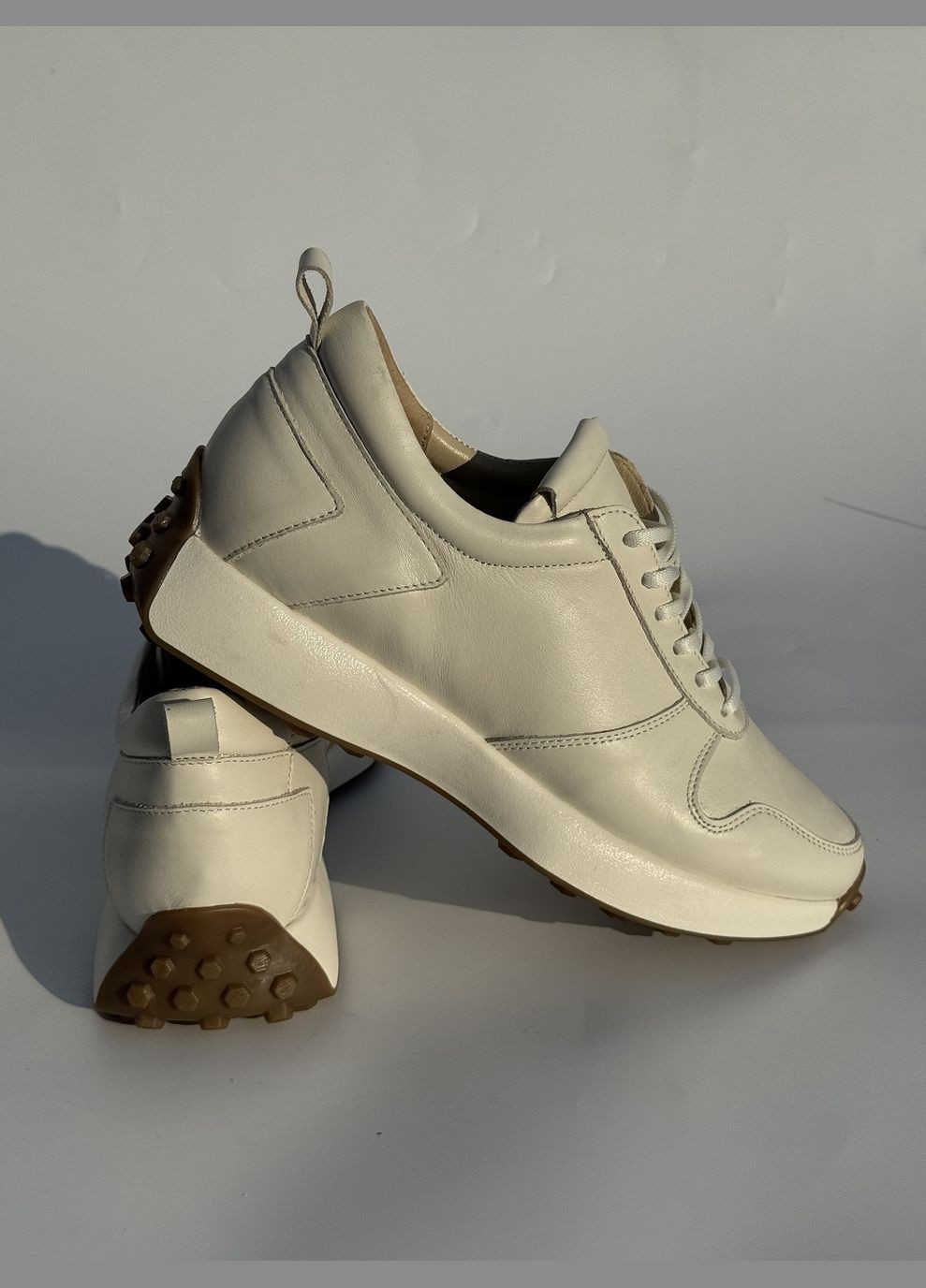 Кроссовки Nivelle молочные (316229760)