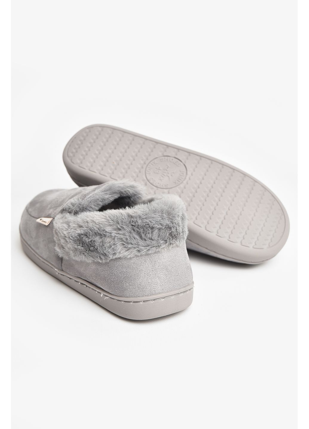 Серые бурки мужские на меху серого цвета Let's Shop