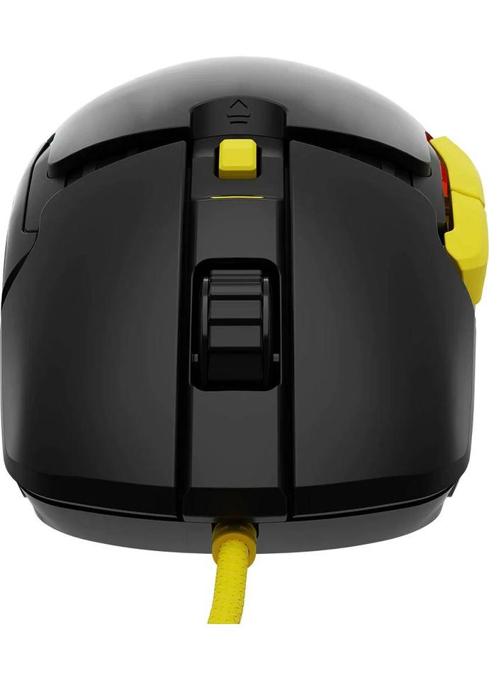 Мишка Jager Volcano, ігрова, 12400dpi., 7кн.,RGB, Hot-Swap, custom., чорна Modecom (314778083)