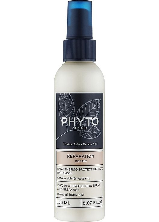 Термозахисний спрей для пошкодженого та ламкого волосся Thermo-Protective Spray Damaged, Brittle Hair 150ml (1271713-31018818) Phyto (368659055)
