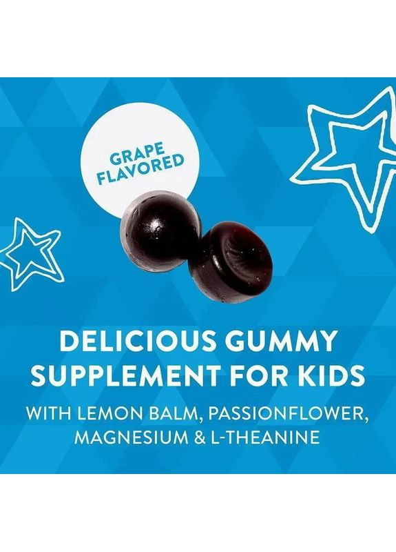 Формула для спокою дітей старше 8 років Calm & Collected виноград 40 жувальних цукерок Nature's Way (361115801)