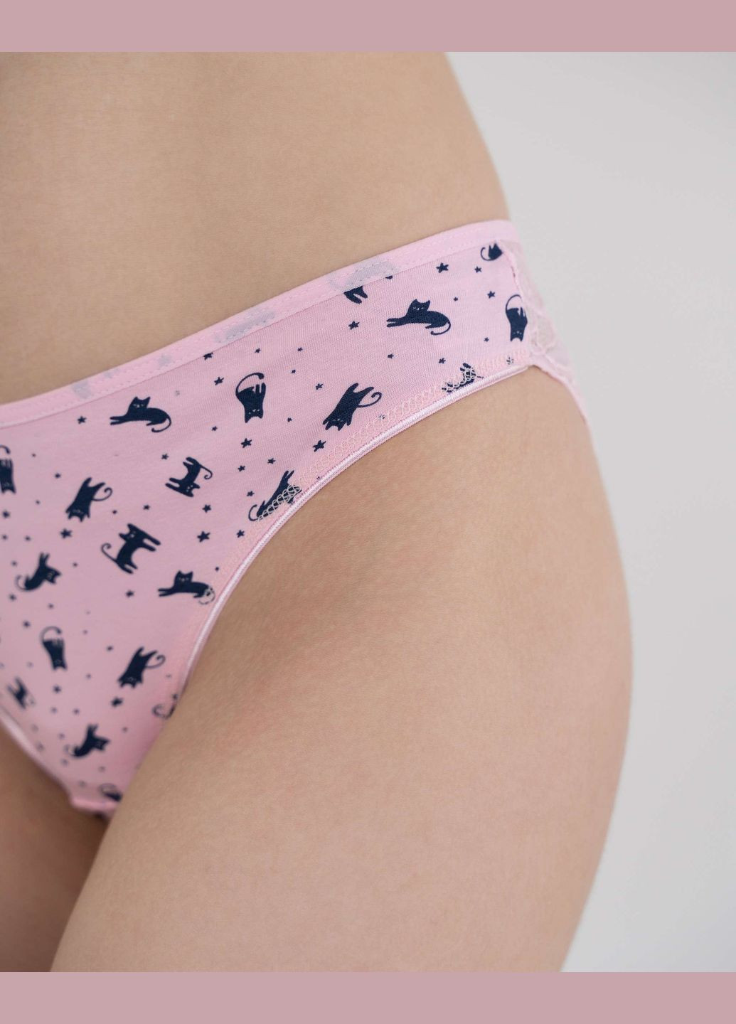 Трусы женские слипы с кружевом сзади 5 шт Nicoletta (304841268)