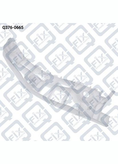 Кронштейн переднього бампера лівий Q376-0665 OUTLANDER/Аутлендер 2012-2022 6400H313 Q-FIX (360503709)