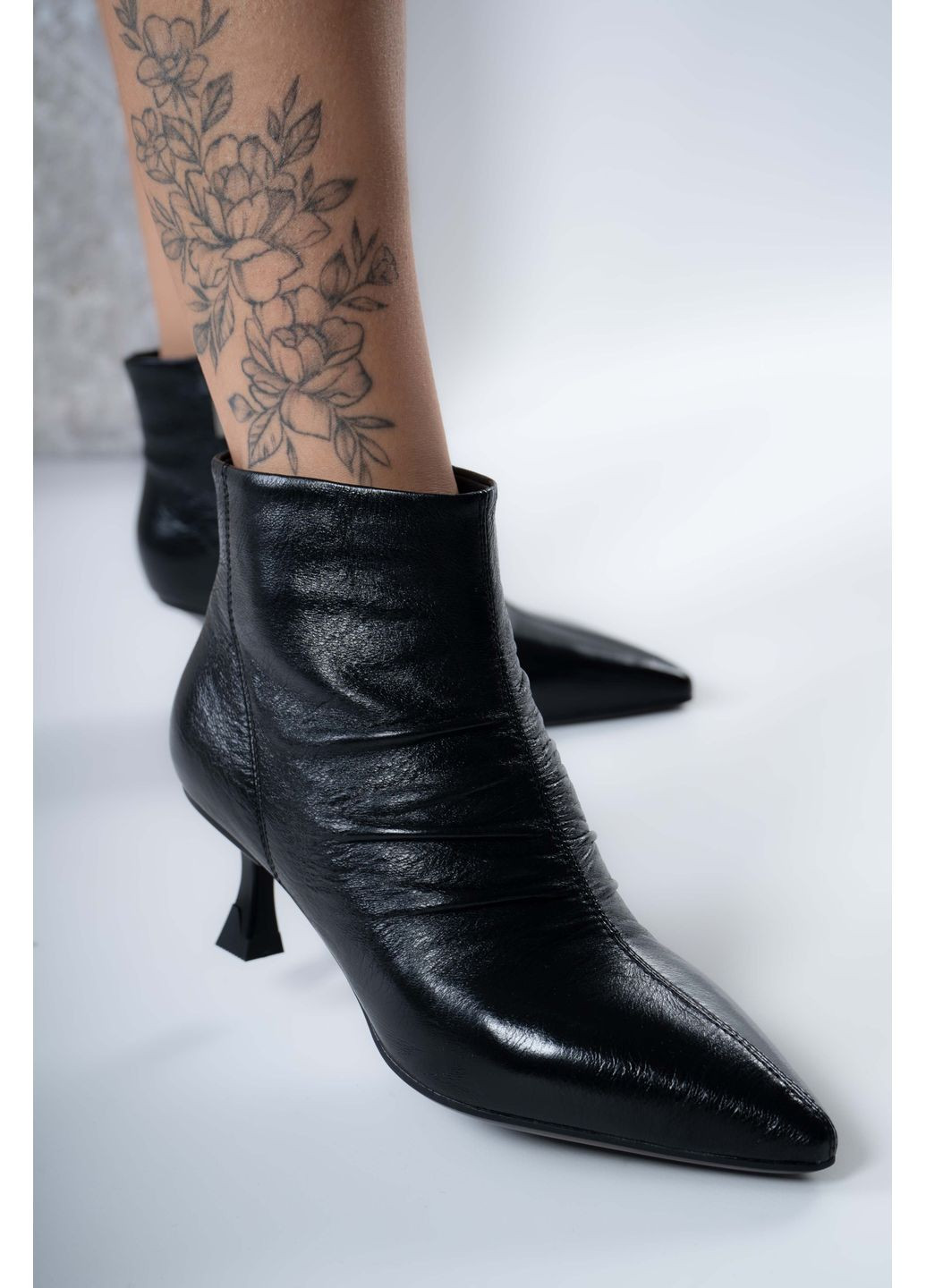 ботинки женские where uweare br96m302-2-1 натуральная кожа черные 346719 Where Uwear