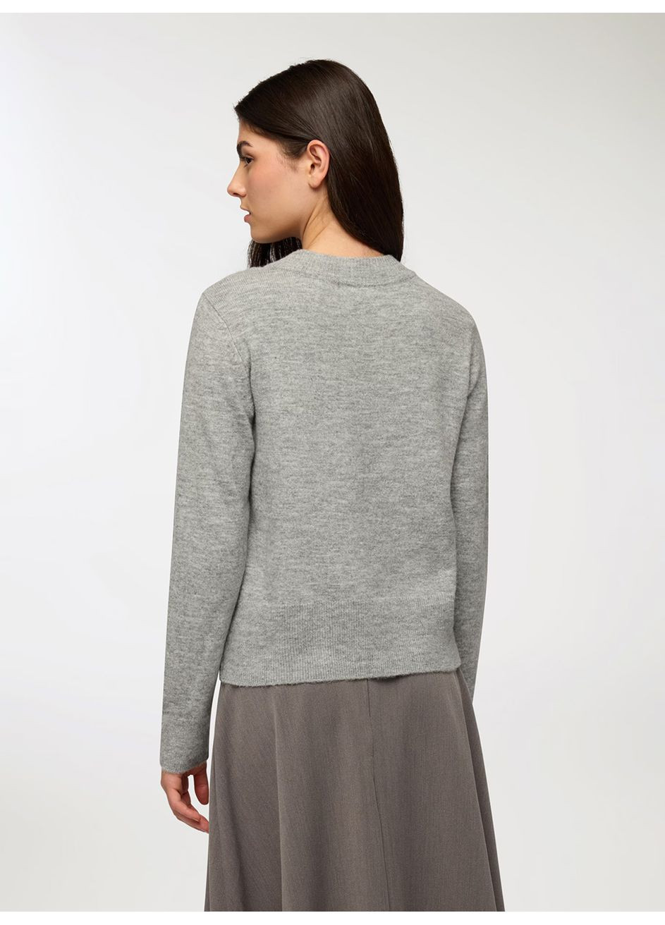 Сірий зимовий светр жін Terranova