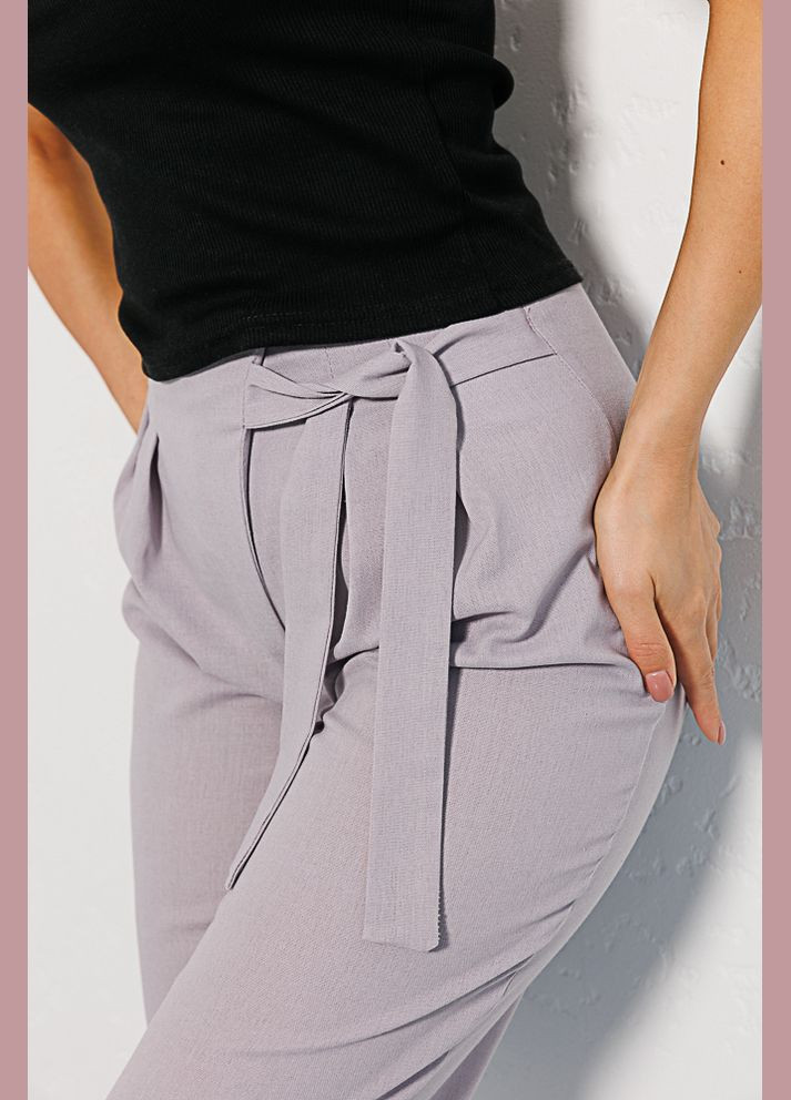 Фиолетовые демисезонные брюки Arjen