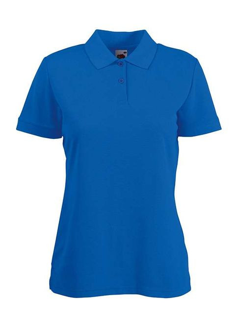 Футболка поло жіноча 65/35 Polo lady-fit Яскраво (0632120512XL) Fruit of the Loom - (315938503)