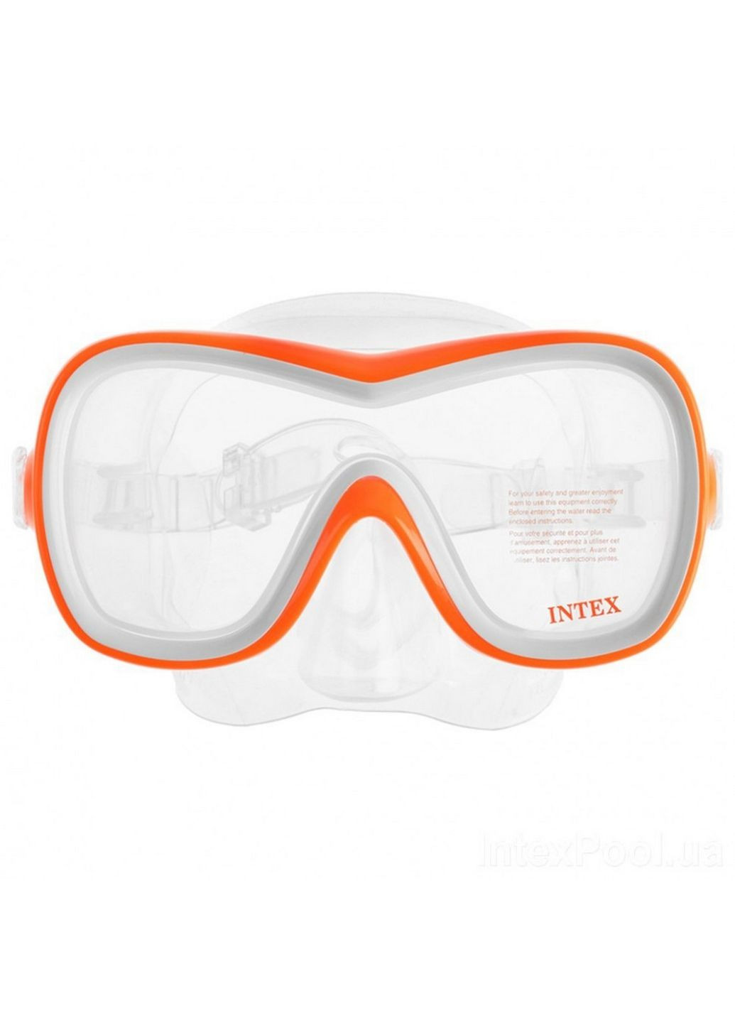 Набор для подводного плавания маска + трубка Intex (288186137)