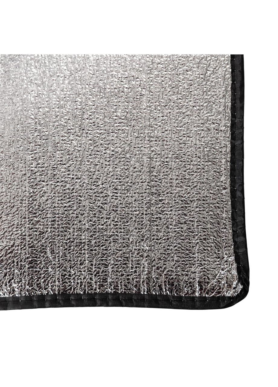 Ковер туристический фольгированный утепленный влагостойкий 195*143 см подстилка под палатку Серый LUGI (360455585)