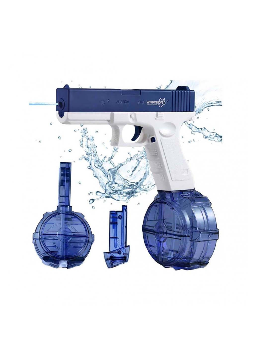 Водний Пістолет Електричний Глок Дитячий Акумуляторний + Дві Обойми Glock 18 BB (295574325)