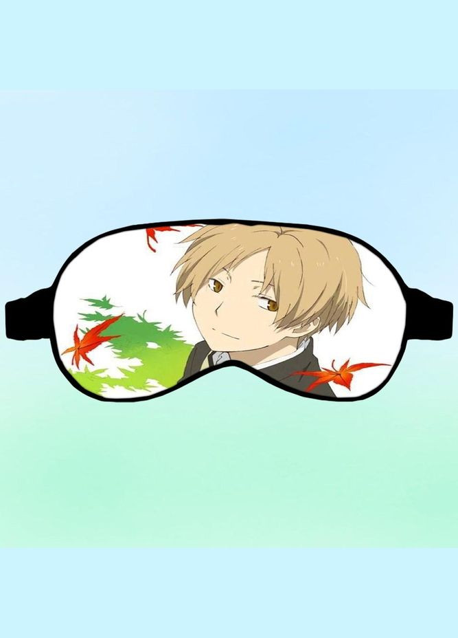 Маска для сна Аниме Тетрадь дружбы нацуме #0005 черная No Brand (315046908)