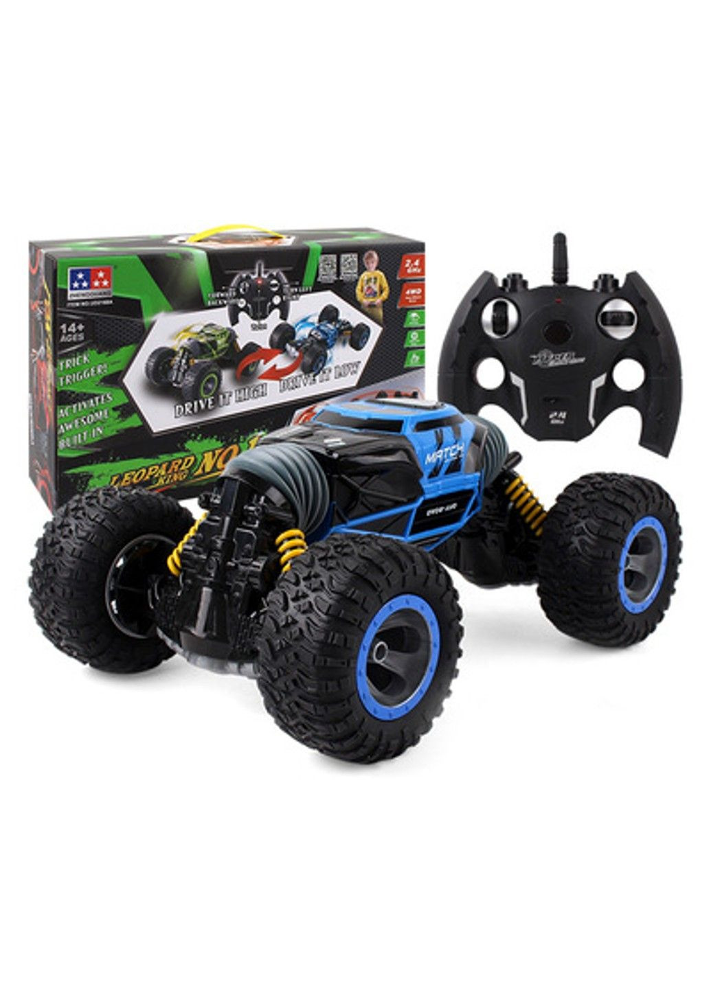 Трюковый вездеход на радиоуправлении No Brand (303133568)