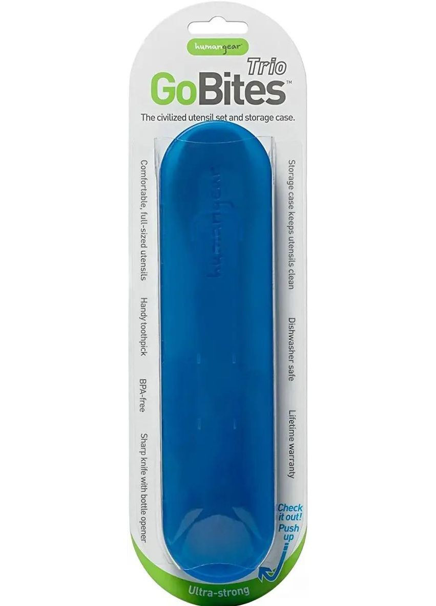 Набір столових приборів GoBites Trio Blue Humangear (316448226)