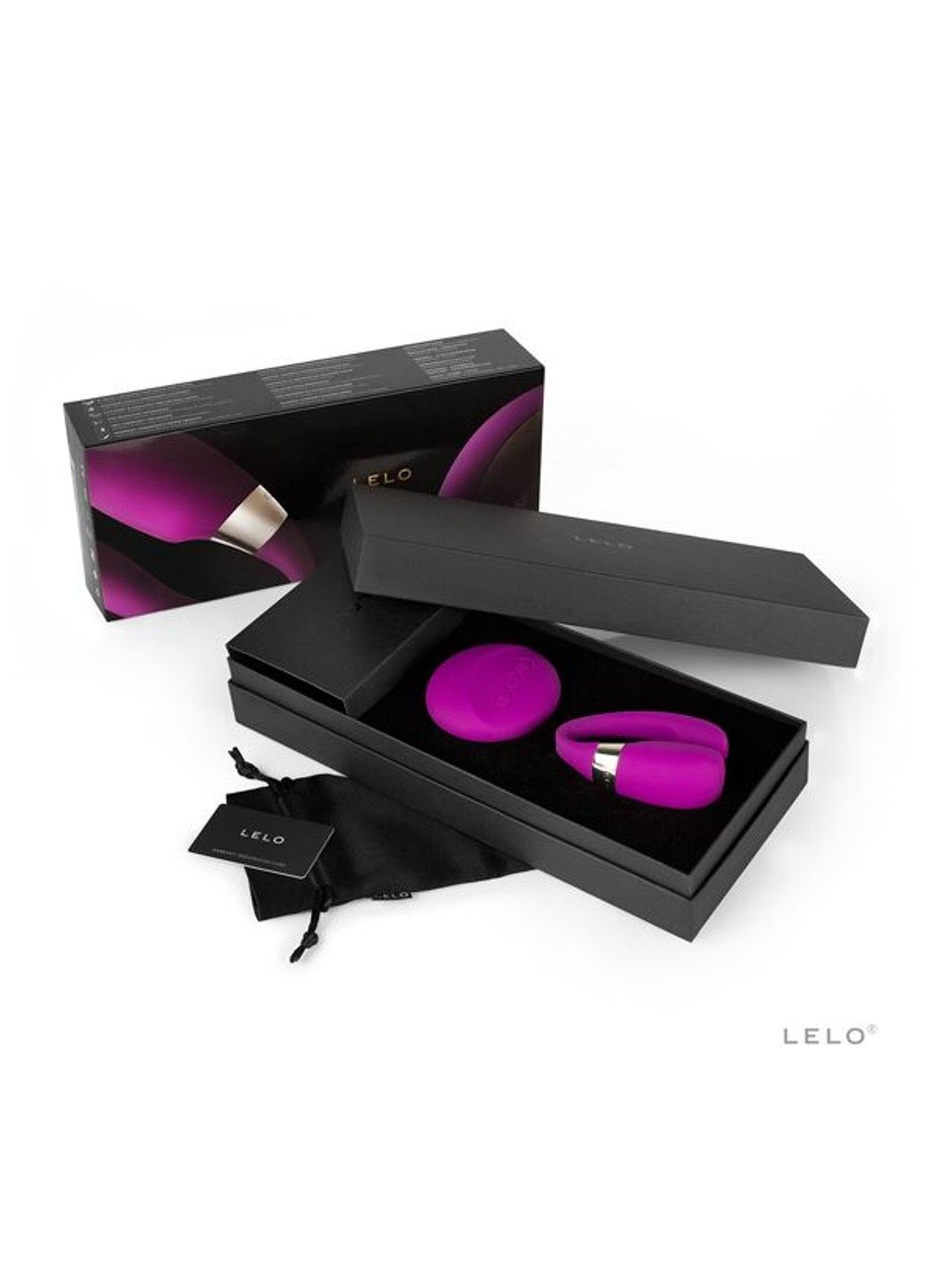 Вібратор для пар Tiani 3 Deep Rose, 2 мотори, пульт ДК Lelo (298349274)