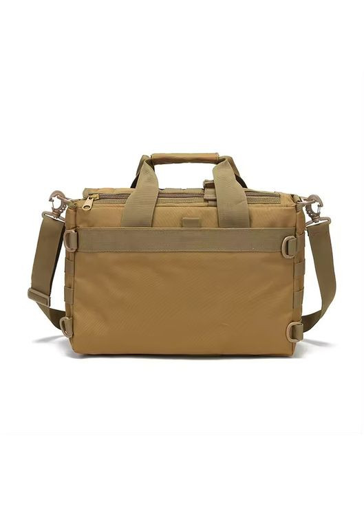 Велика дорожня тактична сумка для документів і ноутбука 15.6 MOLLE KT6003605 Solve (305743361)