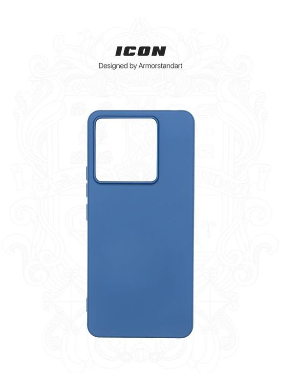 Чохол-накладка Icon для Xiaomi Redmi Note 13 Pro 5G/Poco X6 5G Dark Blue (ARM71851) ArmorStandart (341491195)
