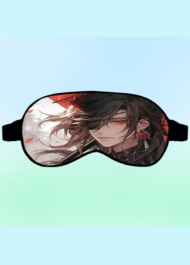 Маска для сну Аніме Благословення небожителів #0003 чорна No Brand (315046665)