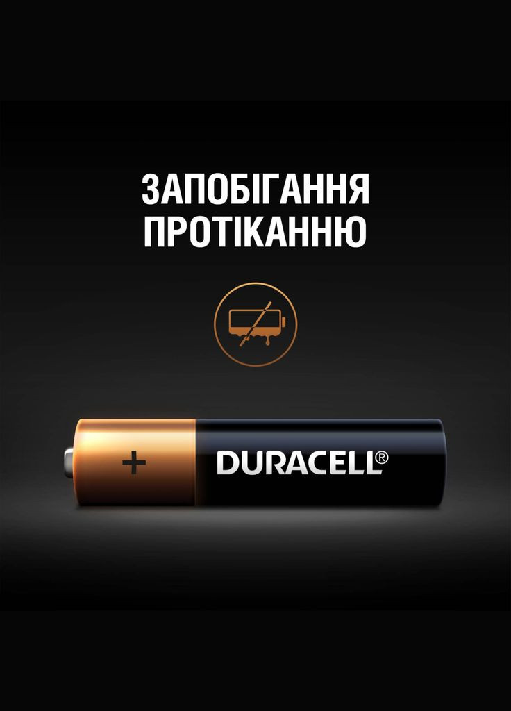 Батарейка AAA лужні 18 шт. в упаковці (5000394107557 / 81546741) Duracell (382071112)