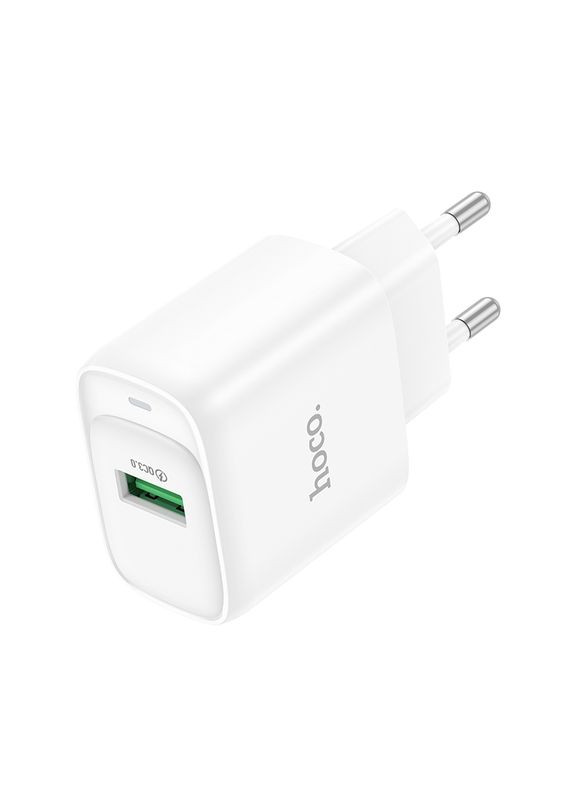 МЗП C140A Smart single port QC3.0 charger(EU) White Hoco (316223400)