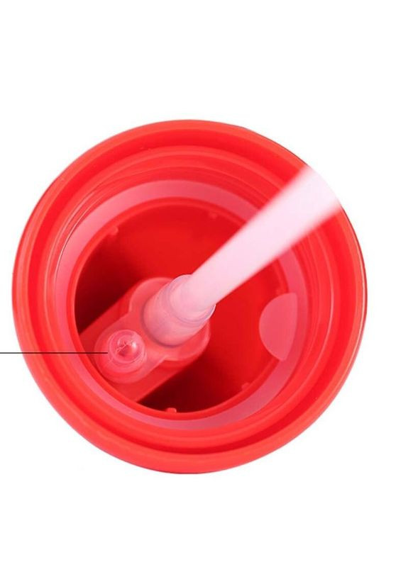 Поїльник непроливайка 260-ML з силіконовою трубочкою 260 мл Рожевий Bimbo (327217152)