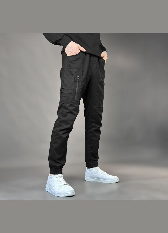 Штани-карго Papin Brodyaga Чорний Pobedov (301788901)