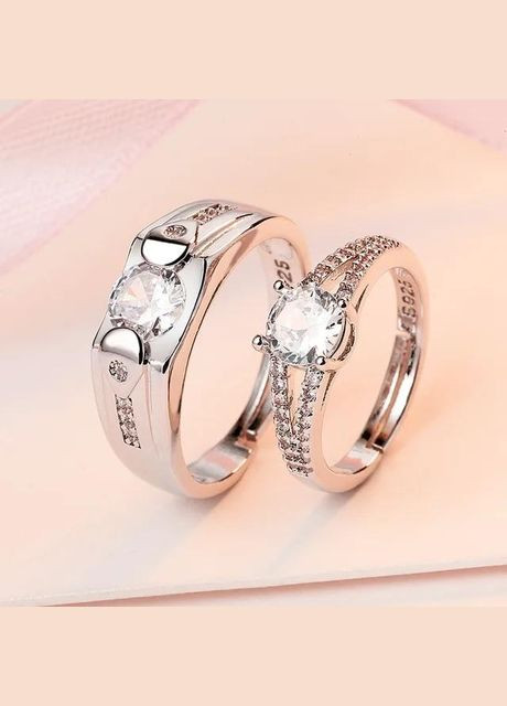 Мужское женское обручальное парное кольцо парные обручальные кольца Ллорет размер регулируемый 2 шт. Fashion Jewelry (290664033)