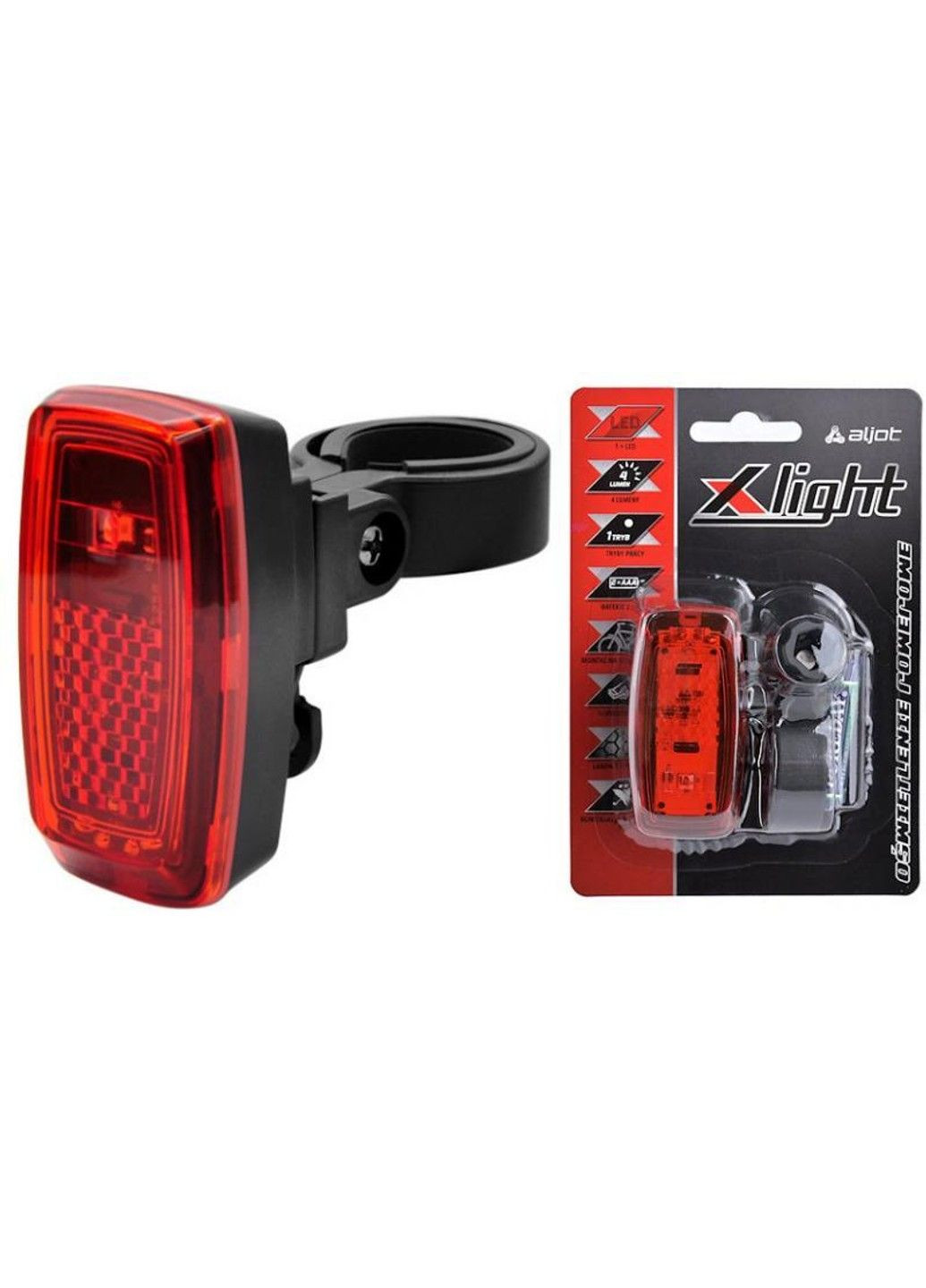Фара задняя X- JY-6258 1 Super Ledt 2 x AAA LIGHT (359456422)