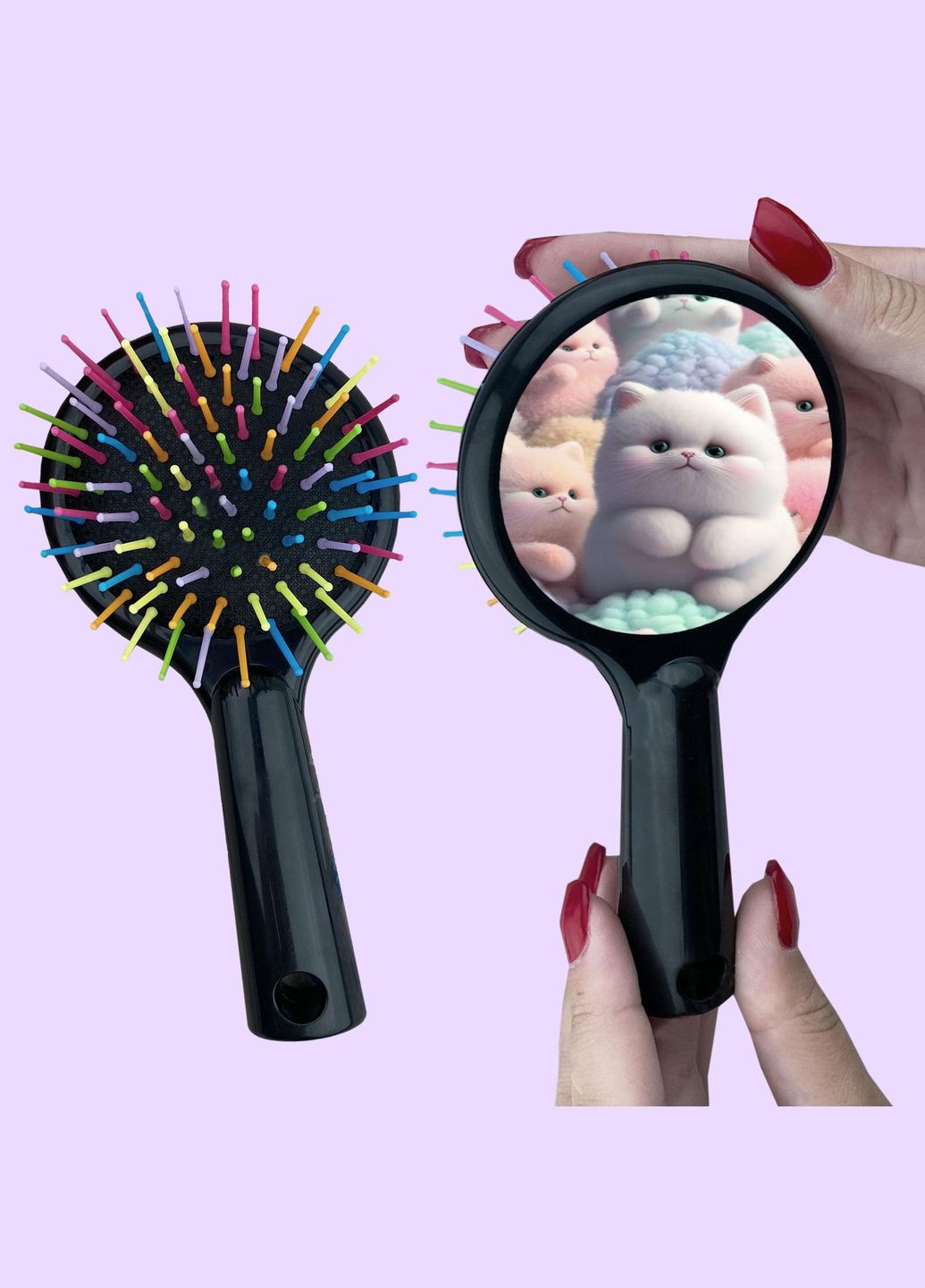 Дитячий Гребінець для волосся #0036 Чорний No Brand (315045053)