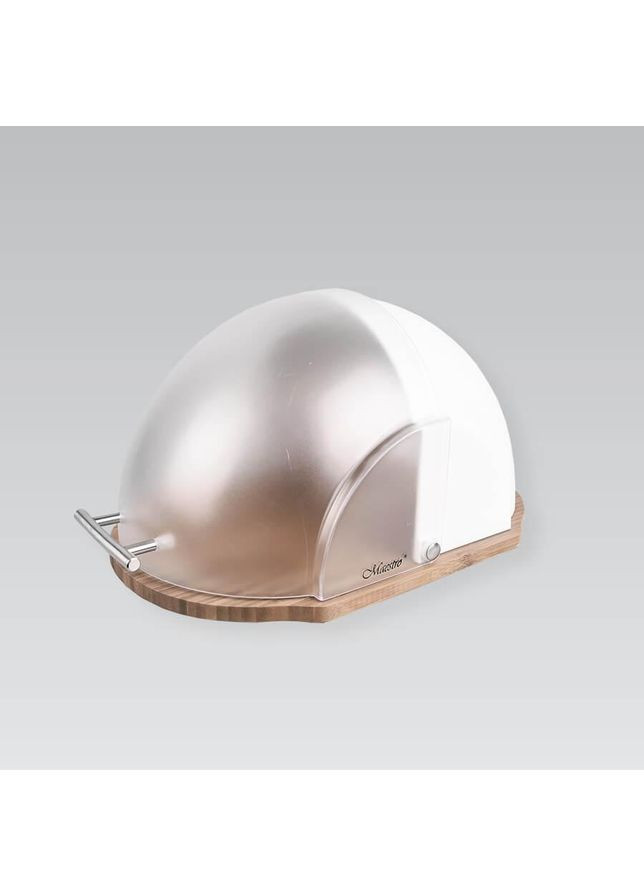 Хлебница MR-1678-WHITE 21.5х37x39.5 см белая Maestro (360651725)
