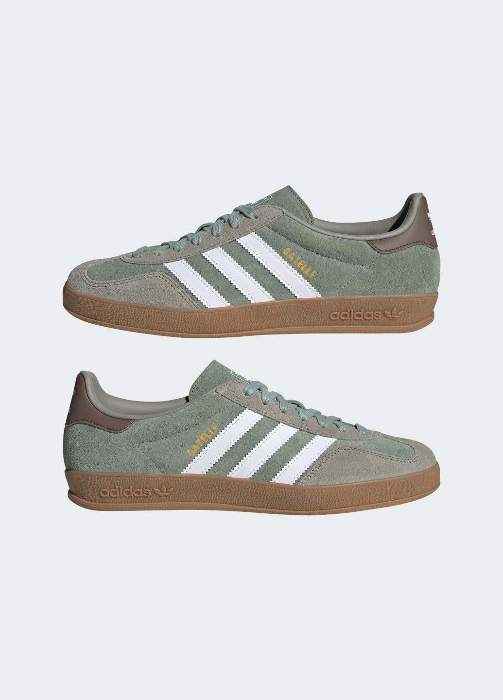 Зелені Літні кросівки gazelle indoor adidas