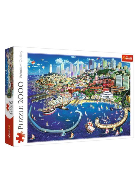 Пазл Залив Сан-Франциско 2000 элементов (27107) Trefl (367058641)
