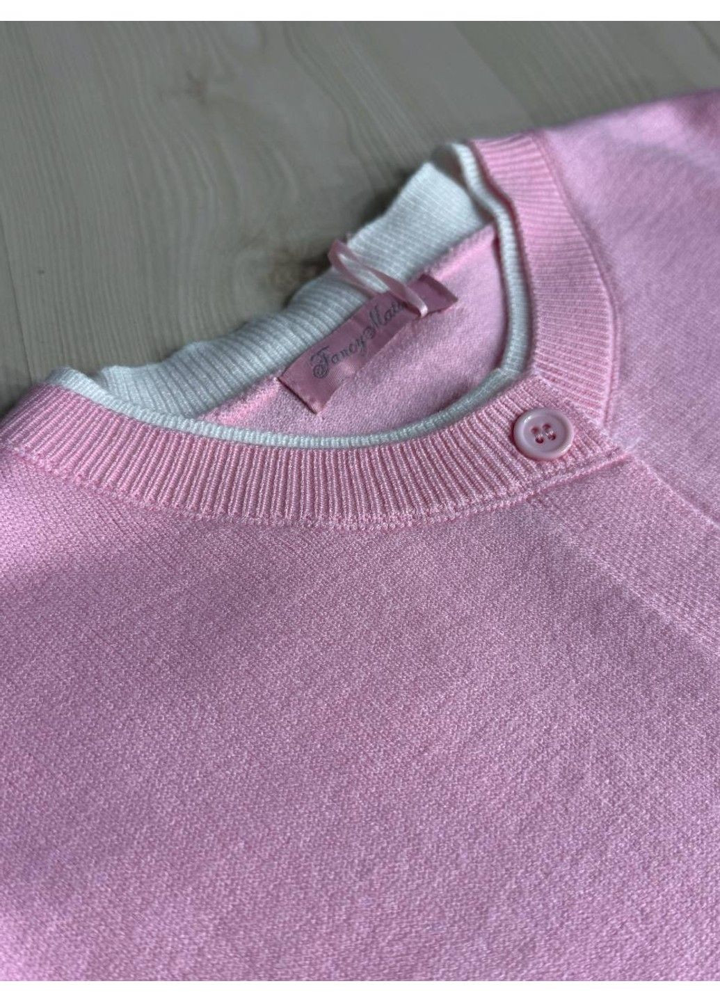 Розовый демисезонный кардиган No Brand