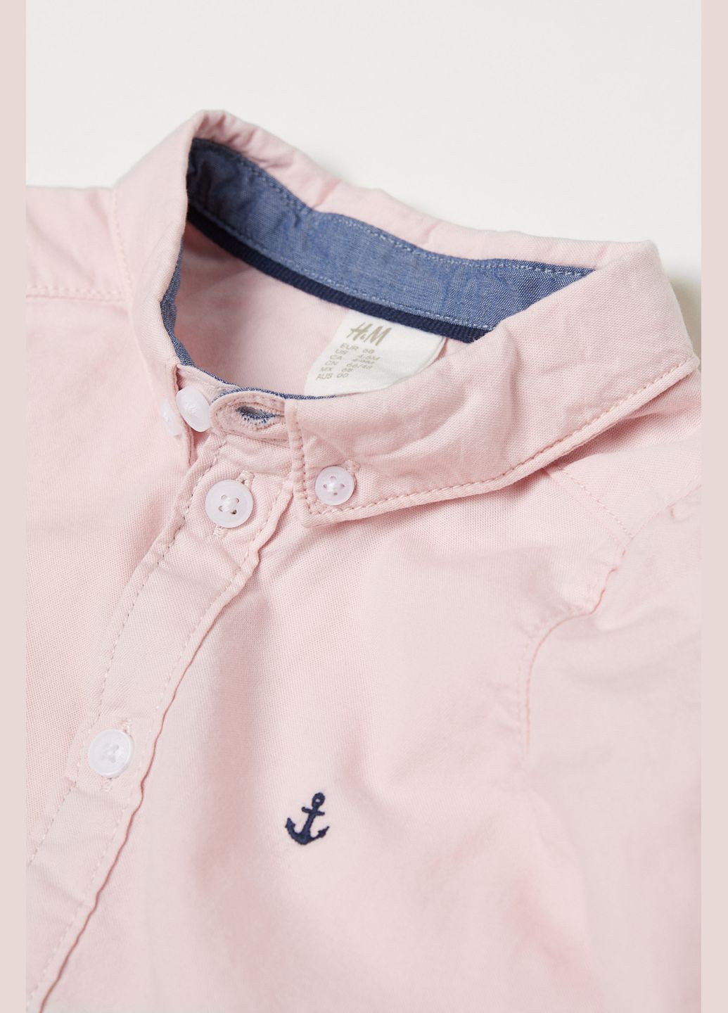Светло-розовая рубашка H&M